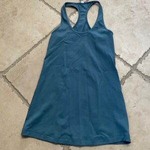 NWT CRZ YOGA Blue Racerback Workout Tank Top for Women Size XS (0/2)